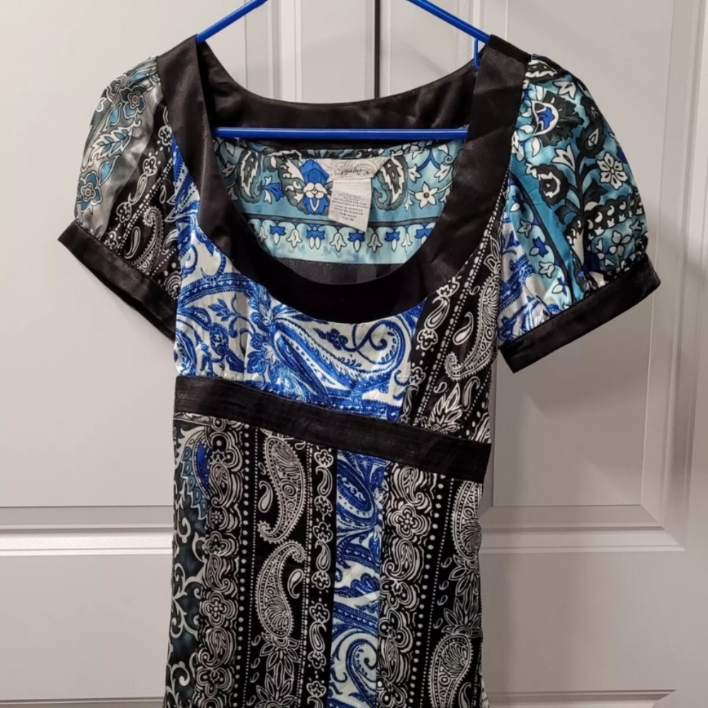 Speechless Women's Blouse Size: Medium Tie Back